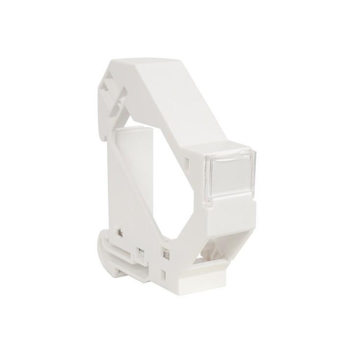 Omelcom - Lot de 4 supports modulaires blindés pour connecteurs RJ45 - Réf : GO139