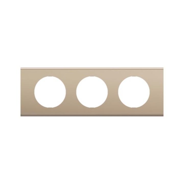 Legrand Céliane - Nickel Satiné - 3 postes - Réf : CP2103