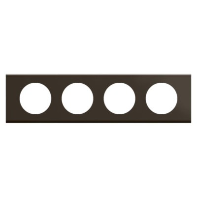 Legrand Céliane - Nickel Sombre Satiné - 4 postes - Réf : CP2204