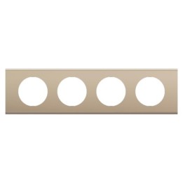 Legrand Céliane - Nickel Satiné - 4 postes - Réf : CP2104