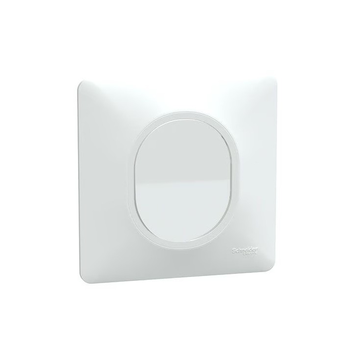 Schneider Ovalis - Interrupteur va et vient complet blanc - Réf : S320204-P