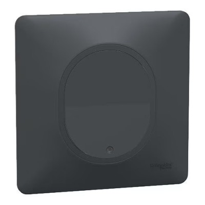 Schneider Ovalis - Interrupteur va et vient lumineux complet anthracite - Réf : S340263-P