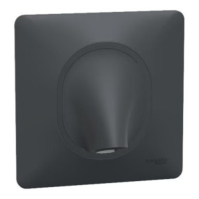 Schneider Ovalis - Sortie de câble complet anthracite - Réf : S340662-P