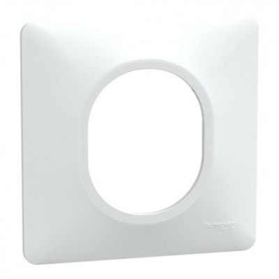 Schneider Ovalis - Prise de courant 2P+T complet blanc - Réf : S320059-P