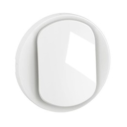 Legrand - Enjoliveur pour interrupteur ou va-et-vient lumineux Céliane - Blanc - Réf : CB1001