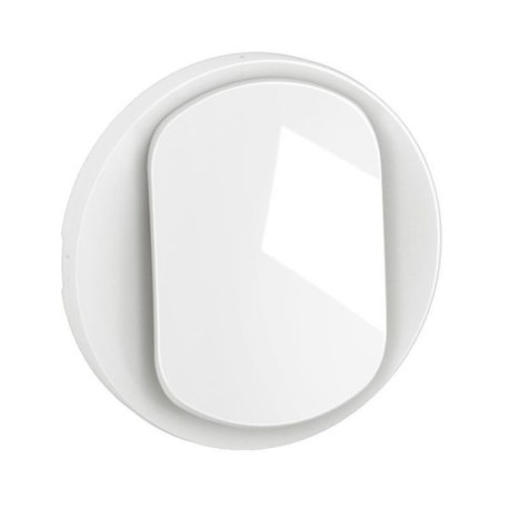 Legrand - Enjoliveur pour interrupteur ou va-et-vient lumineux Céliane - Blanc - Réf : CB1001