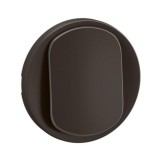 Legrand - Enjoliveur pour interrupteur et ou va-et-vient Céliane - Noir - Réf : CN0001