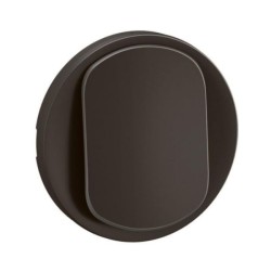 Legrand - Enjoliveur pour interrupteur et ou va-et-vient Céliane - Noir - Réf : CN0001
