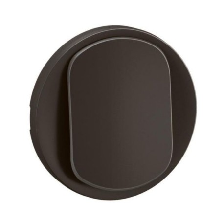 Legrand - Enjoliveur pour interrupteur et ou va-et-vient Céliane - Noir - Réf : CN0001