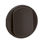 Legrand - Enjoliveur pour interrupteur et ou va-et-vient Céliane - Noir - Réf : CN0001