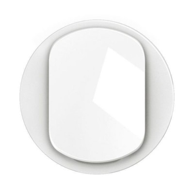 Legrand Céliane - Enjoliveur pour interrupteur ou va-et-vient lumineux - Blanc Antimicrobien - Réf : CB1027