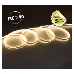 Miidex Lighting - Bandeau LED COB - 3000K - 5 m - 24V - Garantie 5 ans - Réf : 100519
