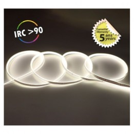 Miidex Lighting - Bandeau LED COB - 4000K - 5 m - 24V - Garantie 5 ans - Réf : 100520