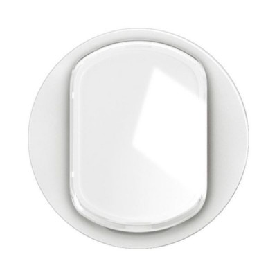 Legrand - Enjoliveur pour interrupteur ou va-et-vient avec porte-étiquette Céliane - Blanc - Réf : CB5001