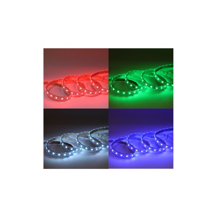 Miidex Lighting - Bandeau LED RGB - 5m - IP67 - 24V - Réf : 100432