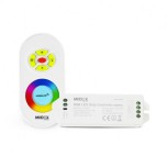 Miidex - Contrôleur LED RGB - 12V/24V avec télécommande - 20M RF - Réf : 75180