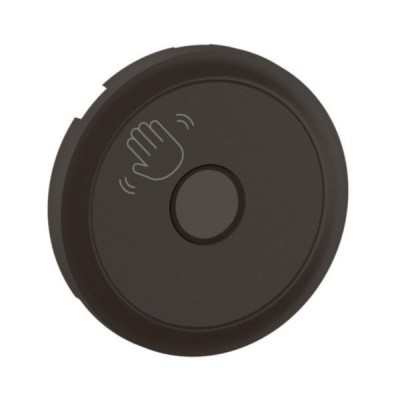Legrand - Enjoliveur pour interrupteur ou va-et-vient sans contact Céliane - Noir - Réf : CN0003