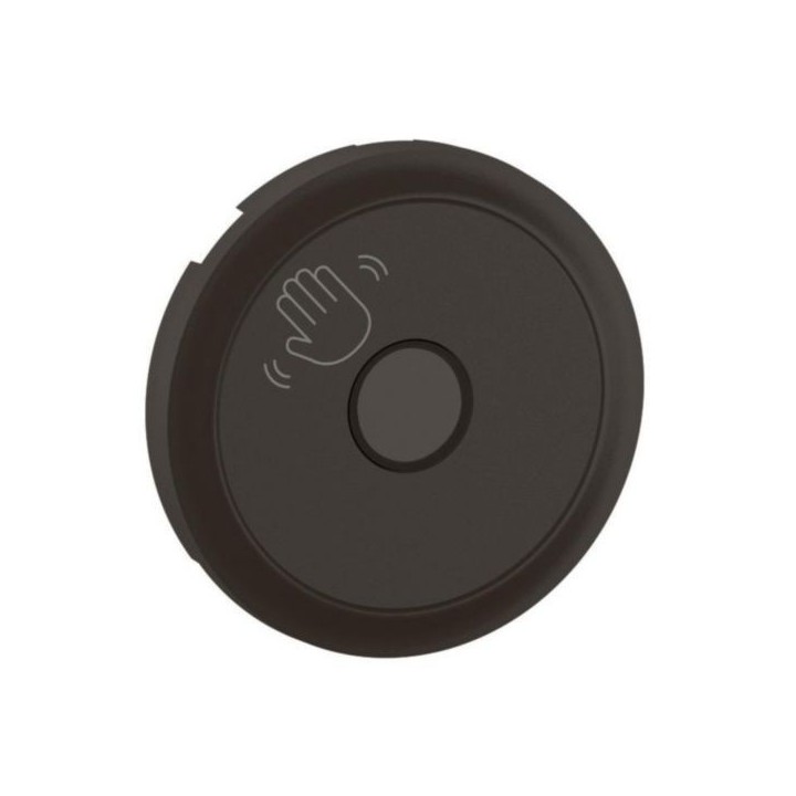 Legrand - Enjoliveur pour interrupteur ou va-et-vient sans contact Céliane - Noir - Réf : CN0003