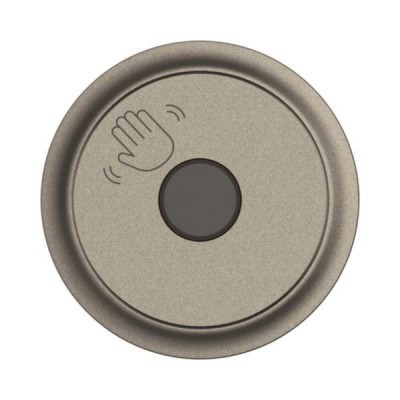 Legrand Céliane - Enjoliveur pour interrupteur ou va-et-vient sans contact - Titanium - Réf : CT0003