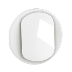 Legrand - Enjoliveur pour permutateur 10A Céliane - Blanc - Réf : CB0005