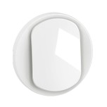 Legrand - Enjoliveur pour permutateur 10A Céliane - Blanc - Réf : CB0005