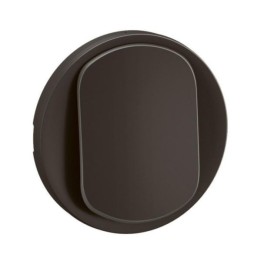 Legrand - Enjoliveur pour permutateur 10A Céliane - Noir - Réf : CN0005