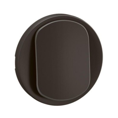 Legrand - Enjoliveur pour permutateur 10A Céliane - Noir - Réf : CN0005