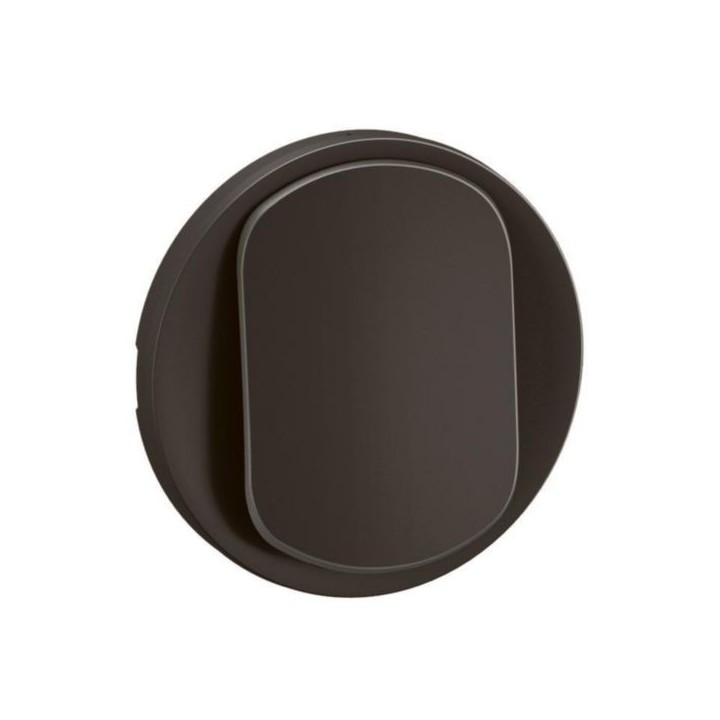 Legrand - Enjoliveur pour permutateur 10A Céliane - Noir - Réf : CN0005