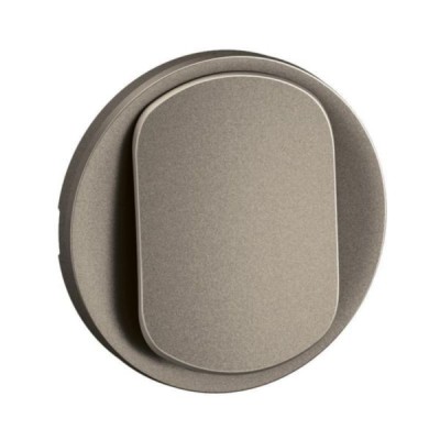Legrand - Enjoliveur pour permutateur 10A Céliane - Titanium - Réf : CT0005