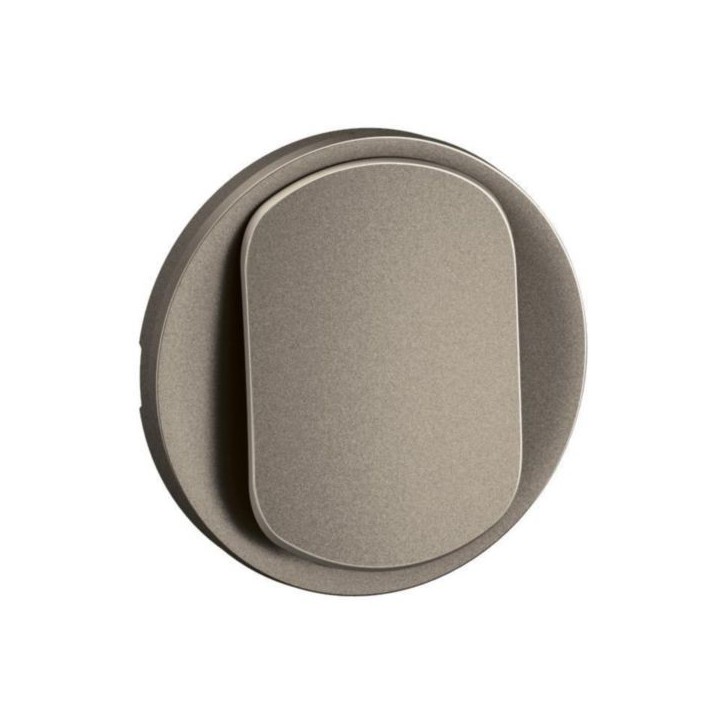 Legrand - Enjoliveur pour permutateur 10A Céliane - Titanium - Réf : CT0005
