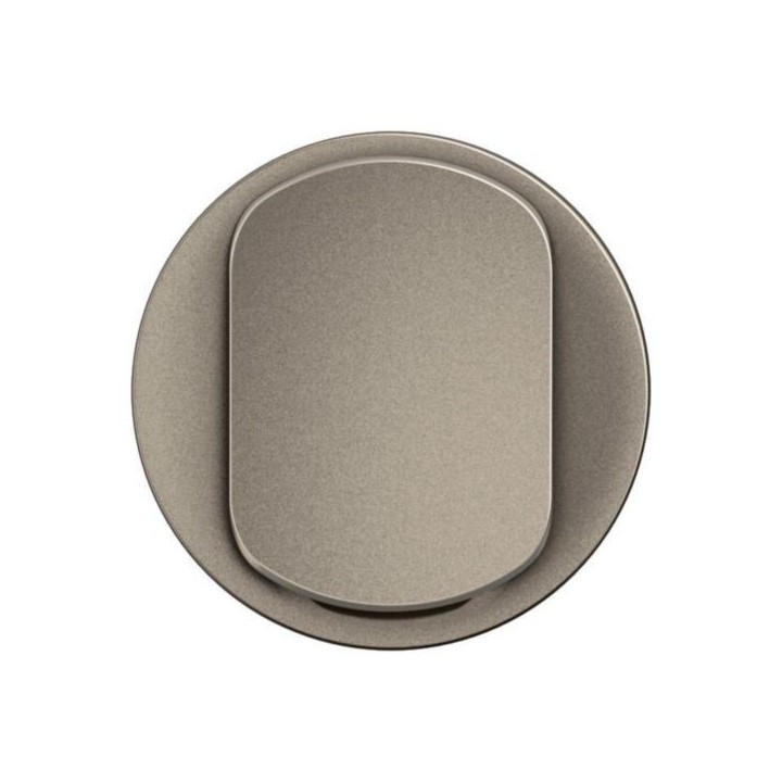 Legrand Céliane - Enjoliveur pour permutateur 10A - Titanium - Réf : CT0005
