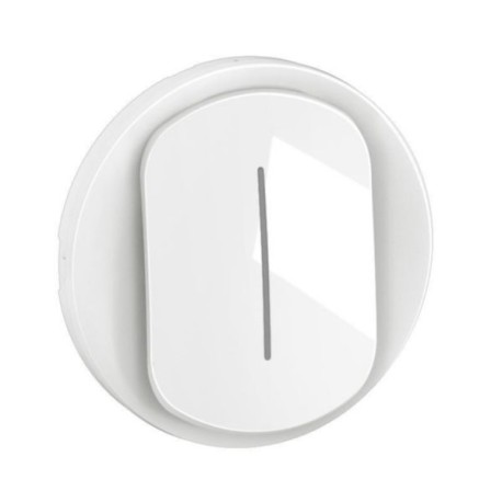 Legrand - Enjoliveur pour permutateur 10A à voyant Céliane - Blanc - Réf : CB1005