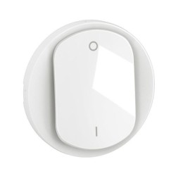 Legrand - Enjoliveur pour interrupteur bipolaire Céliane - Blanc - Réf : CB0020