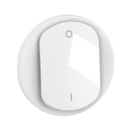 Legrand - Enjoliveur pour interrupteur bipolaire Céliane - Blanc - Réf : CB0020