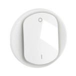 Legrand - Enjoliveur pour interrupteur bipolaire Céliane - Blanc - Réf : CB0020