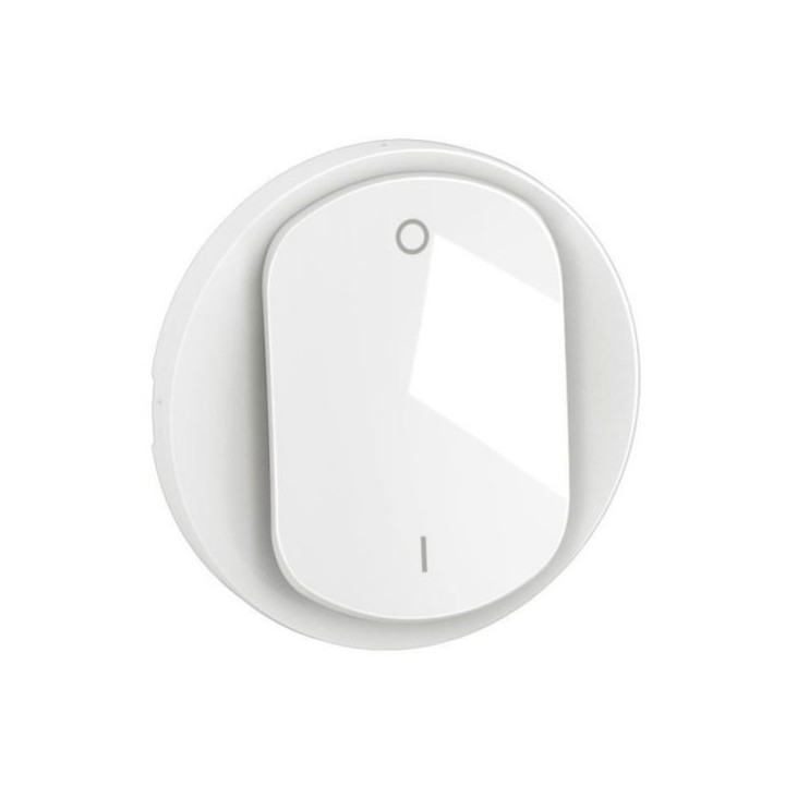 Legrand - Enjoliveur pour interrupteur bipolaire Céliane - Blanc - Réf : CB0020