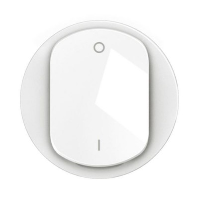 Legrand Céliane - Enjoliveur pour interrupteur bipolaire - Blanc - Réf : CB0020