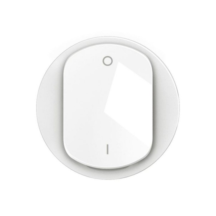 Legrand Céliane - Enjoliveur pour interrupteur bipolaire - Blanc - Réf : CB0020