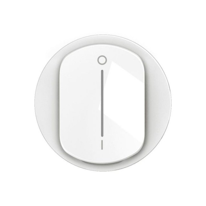 Legrand Céliane - Enjoliveur pour interrupteur bipolaire à voyant - Blanc - Réf : CB1020