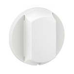 Legrand - Enjoliveur pour interrupteur ou va-et-vient à tirage Céliane - Blanc - Réf : CB0008