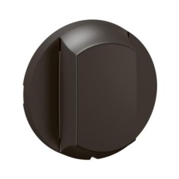 Legrand - Enjoliveur pour interrupteur ou va-et-vient à tirage Céliane - Noir - Réf : CN0008