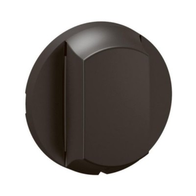 Legrand - Enjoliveur pour interrupteur ou va-et-vient à tirage Céliane - Noir - Réf : CN0008