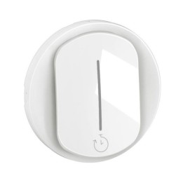 Legrand - Enjoliveur pour interrupteur temporisé sans Neutre Céliane - Blanc - Réf : CB0077