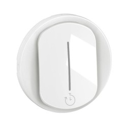 Legrand - Enjoliveur pour interrupteur temporisé sans Neutre Céliane - Blanc - Réf : CB0077