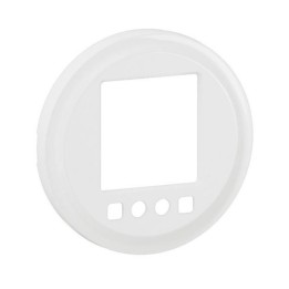 Legrand - Enjoliveur pour interrupteur horaire programmable 2 ordres Céliane - Blanc - Réf : CB0078