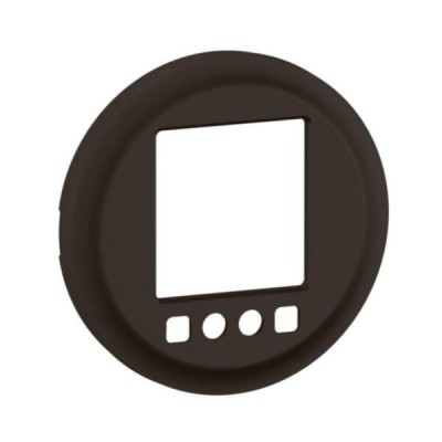 Legrand - Enjoliveur pour interrupteur horaire programmable 2 ordres Céliane - Noir - Réf : CN0078
