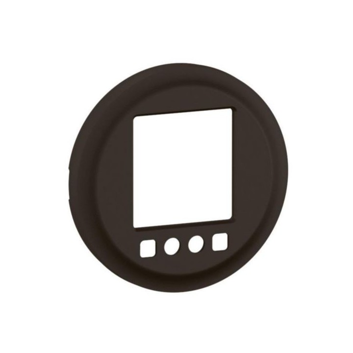 Legrand - Enjoliveur pour interrupteur horaire programmable 2 ordres Céliane - Noir - Réf : CN0078