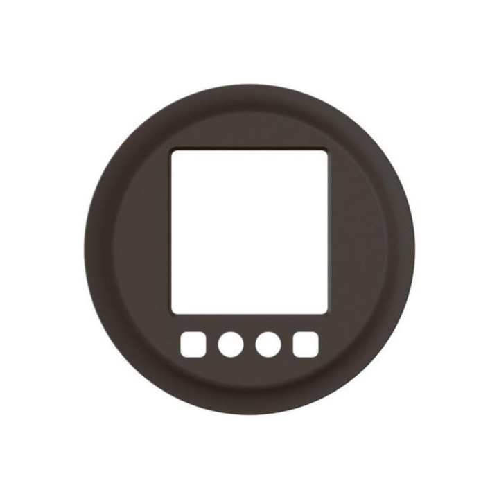 Legrand Céliane - Enjoliveur pour interrupteur horaire programmable 2 ordres - Noir - Réf : CN0078