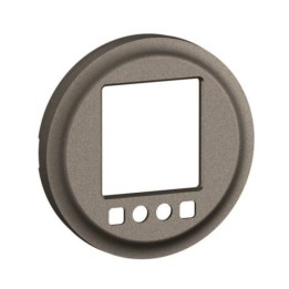 Legrand - Enjoliveur pour interrupteur horaire programmable 2 ordres Céliane - Titanium - Réf : CT0078