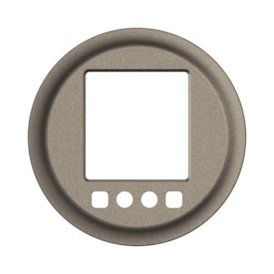 Legrand Céliane - Enjoliveur pour interrupteur horaire programmable 2 ordres - Titanium - Réf : CT0078